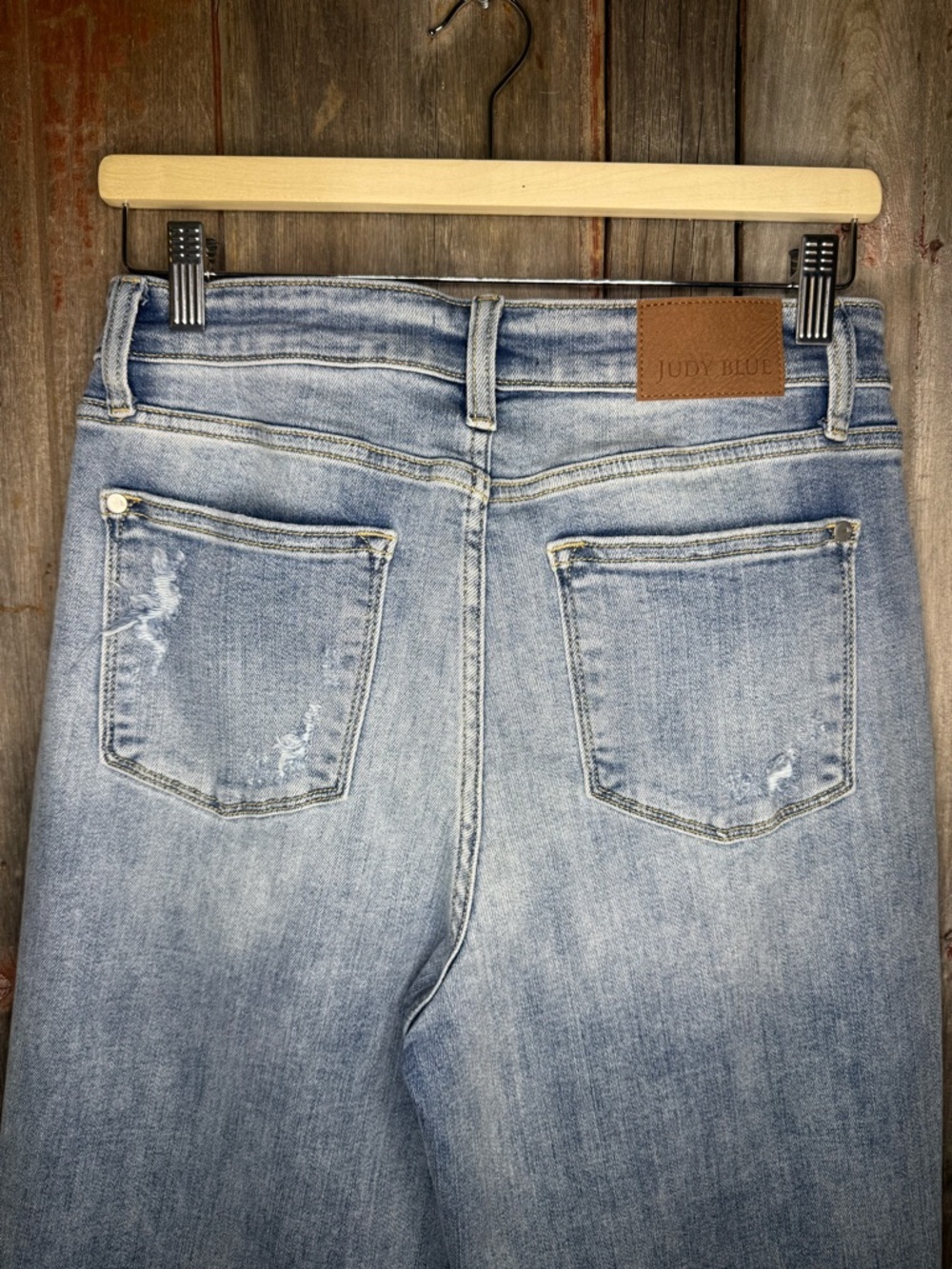 Judy Blue High Rise Straight Leg Light Wash Women’s Jeans 28 - Picture 5 of 12